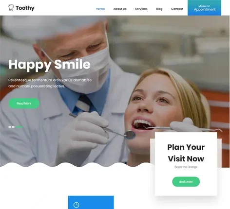 Dental Website Design - Rank Web Solution